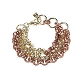 CAMPS & CAMPS - armband - rosé en goud