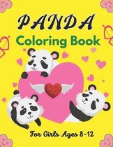 PANDA Coloring Book For Girls Ages 8-12