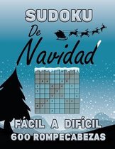 Sudoku De Navidad Facil a Dificil 600 Rompecabezas