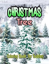 Christmas Tree Coloring Book For Toddlers