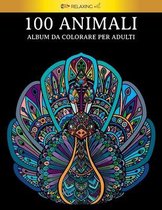 100 Animali - Album da colorare per adulti