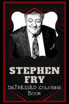 Stephen Fry Distressed Coloring Book