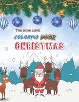 The kids love coloring book christmas