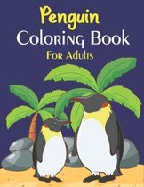 Penguin Coloring Book For Adults