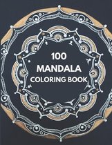 100 mandala Coloring Book For Adults