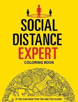 Social Distance Expert Coloring Book