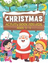 Christmas Activity Book For Kids Ages 3-5