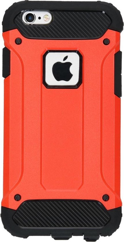 iMoshion Rugged Xtreme iPhone 6 / 6s hoesje - Rood | bol.com