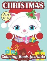 Christmas Coloring Book For Kids Age 8-12