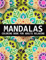 Mandalas Coloring Book For Adults Relaxing