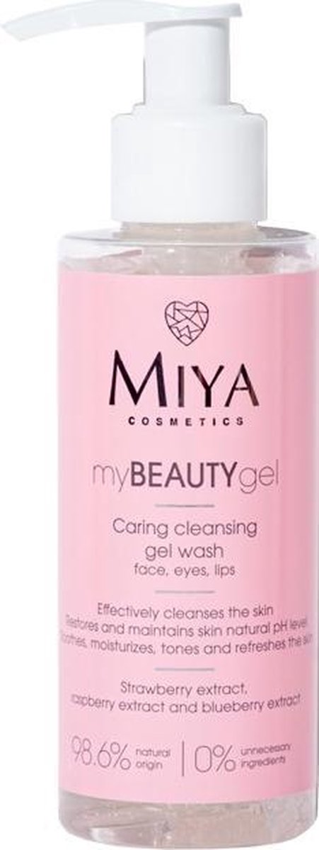 Miya - My Beauty Gel Nourishing Gel For Washing And Cleansing The Face 140Ml