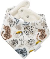 Cottonbaby bandana/kwijlslab Cottonsoft/bamboekatoen Jungleprint