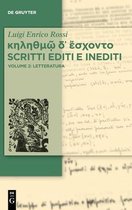 κηληθμῷ δ᾽ ἔσχοντο Scritti editi e inediti