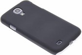 Effen Backcover Samsung Galaxy S4 hoesje - Zwart