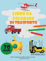 Libro da colorare di trasporto