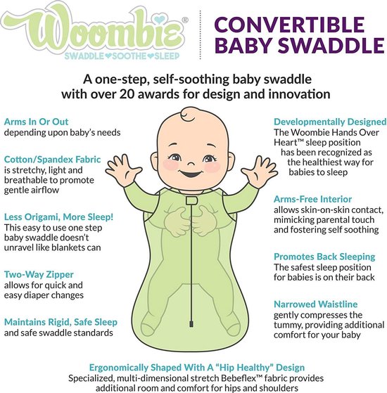 Woombie Convertible Grijs 3-6 maanden van Woombie — afbeelding 2