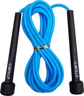 Thuis sporten - db SKILLS Springtouw - touwtje spring - sport touw - fitness touw blauw - Voor 15:00 uur besteld, dezelfde dag verzonden