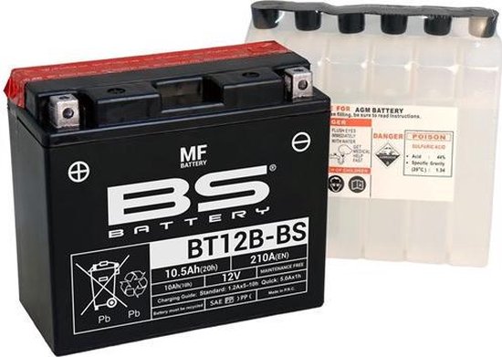Bs Battery Bt12B-Bs / Yt12B-Bs Accu