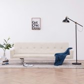 Slaapbank van stof  (Incl LW fleece deken) - Loungebank – zitbank- woonkamerbank