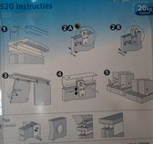 Essentials schuifdeurgarnituur s20-n staal verzinkt 20 kg