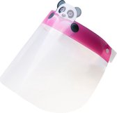 BeautyCosmetics4you Gelaatscherm - voor kinderen - panda - roze