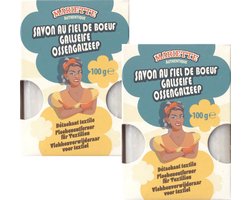 Authentieke ossengalzeep - vlekkenverwijderaar voor textiel - 2x 100g