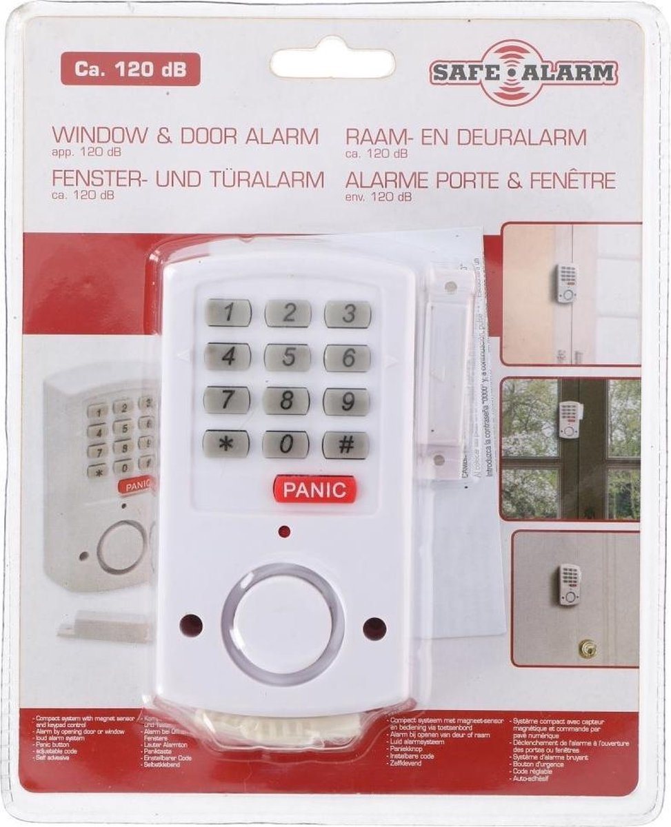 Safe Alarm Deur/ Raamalarm cijfercode