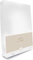 Sleep in Style Excellent Jersey hoeslaken wit |90x200 cm eenpersoons | extra kwaliteit 190 grams/ m2 (katoen)| hoekhoogte tot 30 cm