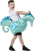 Smiffys Kinder Kostuum Ride In Seahorse Blauw