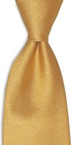 We Love Ties - Stropdas goud - geweven polyester Microfill