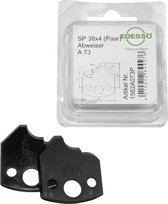 Edessö 2 profielmessen P73, (1560P073P) en 2 deflectors A73 (1562A073P)