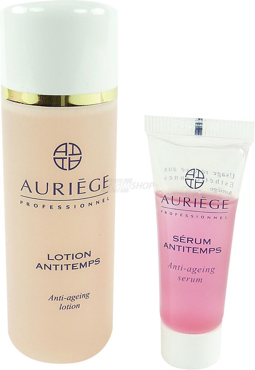 Auriege Paris Anti Aging 3-delige verzorgingsset - serum + lotion + poederbehandeling