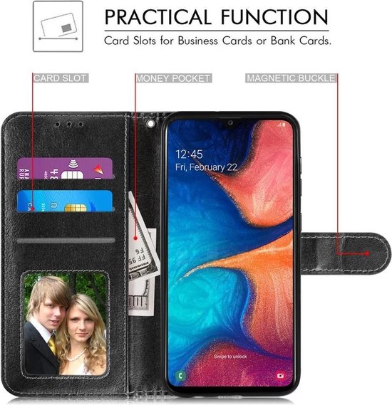 Samsung Galaxy A8 2018 + 2 pièces Glas Screenprotector Rose