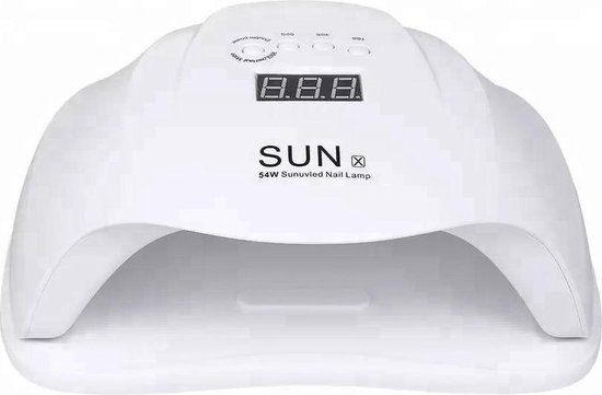 Foto: Sun nagel lamp gellak nageldroger krachtige 54 w nagel droger nail dryer