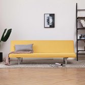 Slaapbank van stof (Incl LW fleece deken) - Loungebank – zitbank- woonkamerbank
