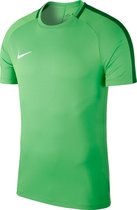 Nike Dry Academy 18 Shirt Heren  Sportshirt - Maat XXL  - Mannen - groen