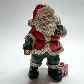 Figurine Père Noël avec sac sur l'épaule 9 cm