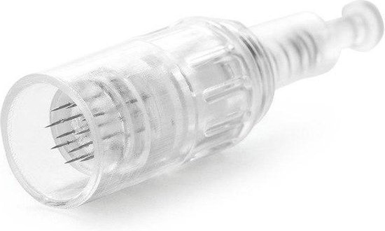 Screw Port Microneedling 12 Needle Cartridge (2 STUKS) voor Derma Pen | 12 Naalden | Voor Huidverjonging, Versteviging en Gladde Huid | Tegen Littekens, Fijne Lijntjes en Rimpels