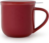 Viva - Minima Balanced Medium Tea Cup with Infuser (Royal Bordeau)