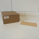 Manilla labels 45x90mm - per 5 doosjes van 1000 stuks
