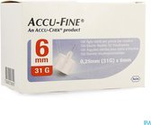 Accu-Fine 0,25mm (31G) x 6mm
