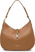 Lancaster Paris Milano Dames Schoudertas - Camel bruin