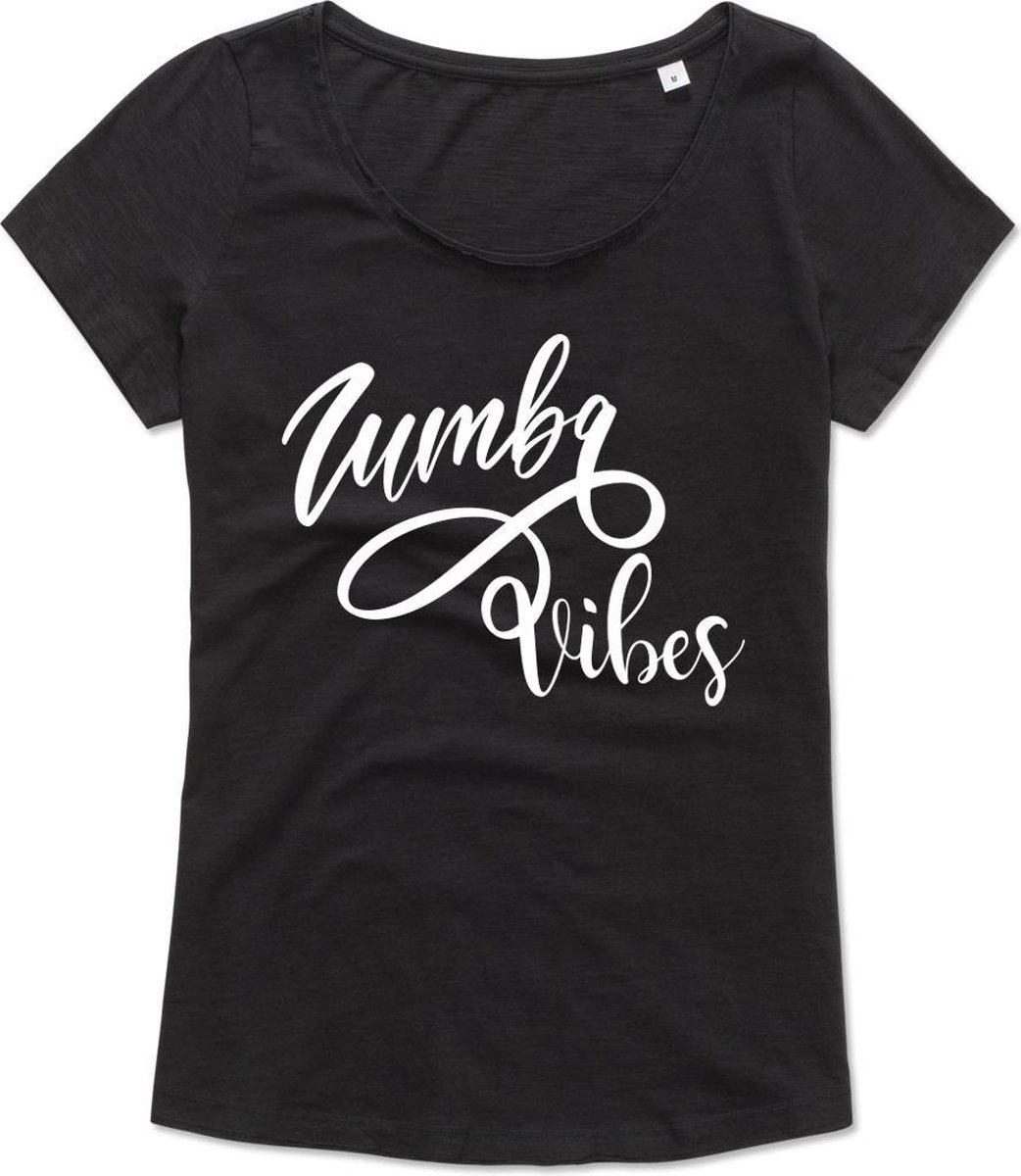 Zumba T-shirt - Workout T-shirt - Dance T-shirt, dans t-shirt, sport t-shirt, Gym T-shirt, Lifestyle T-shirt - Zumba Vibes – S