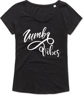 Zumba T-shirt - Workout T-shirt - Dance T-shirt, dans t-shirt, sport t-shirt, Gym T-shirt, Lifestyle T-shirt - Zumba Vibes – S
