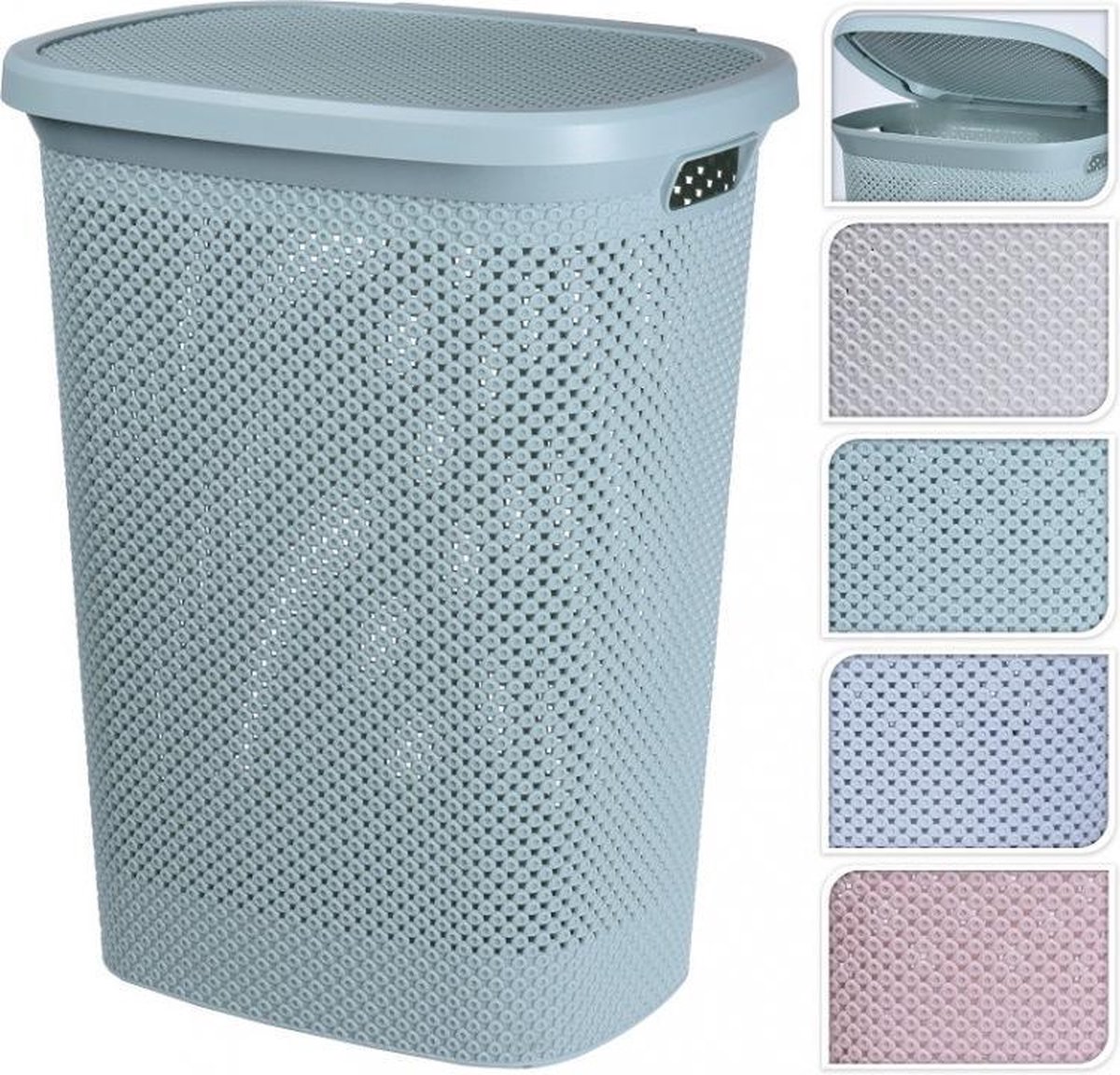 Wasmand Diamond 60L - Wasbox - Roze