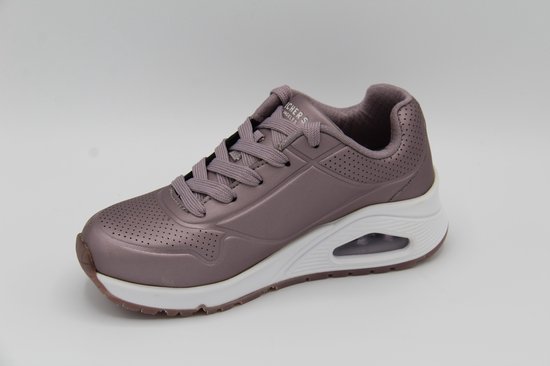 Skecher- sneaker uno- oud rose venster in zool- maat 29 | bol.com