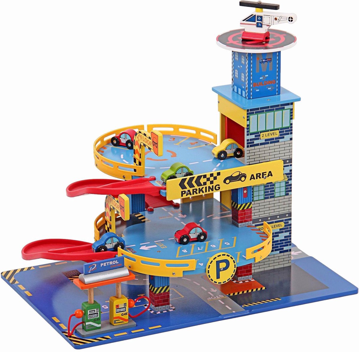 Mentari - Houten Garage Metropool Blauw
