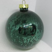 Kerstbal, assorti, 6 stuks Ø 8 cm: Glas