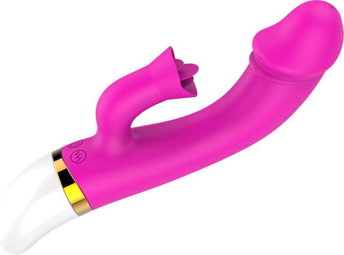 Goedkoopste Tarzan Vibrator voor vrouwen – met clitoris stimulator voor extra stimulatie - Clitoris en G-spot Stimulator - 10 standen