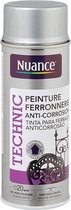 Nuance Anti-Corrosie Lak - Anti Roest - Spuitlak - Geen Primer nodig - Zilver - Mat